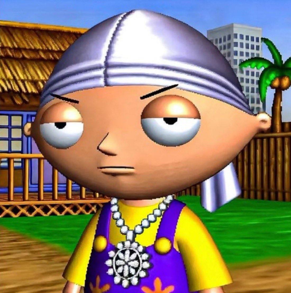 Stewie with Chains